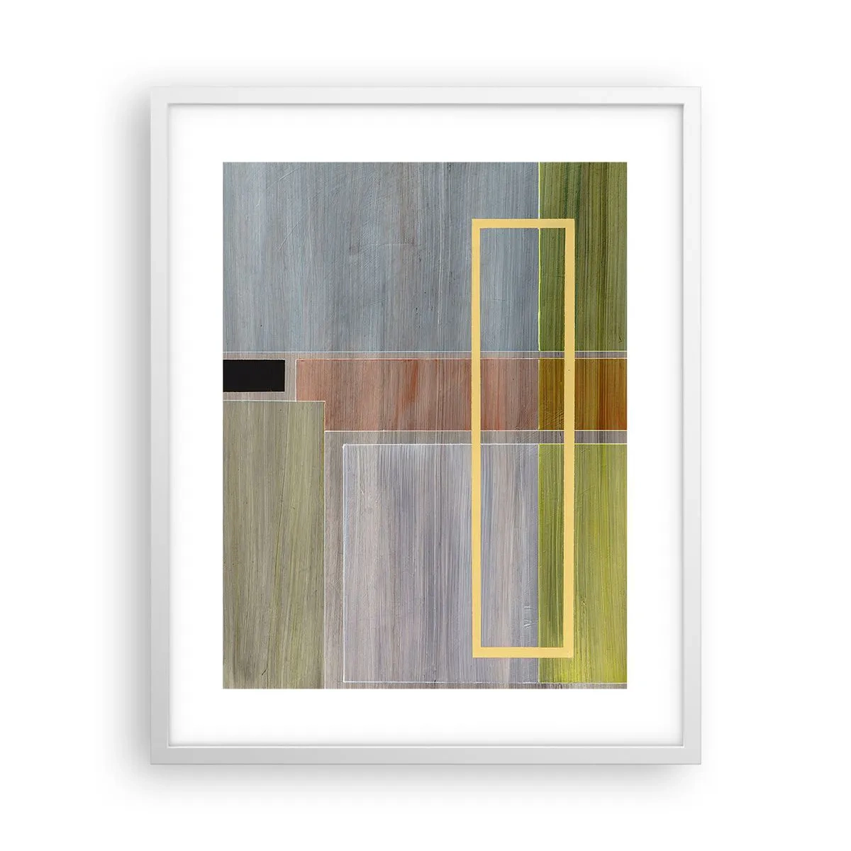 Poszter fekete keretben - Egyszerűen és nyugodtan - 40x50 cm