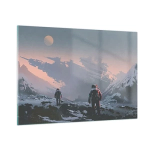 Üveg kép - Ismeretlen csillag alatt - 100x70 cm