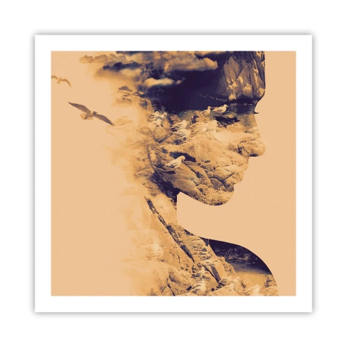 Poszter - Természetes szépség - 60x60 cm
