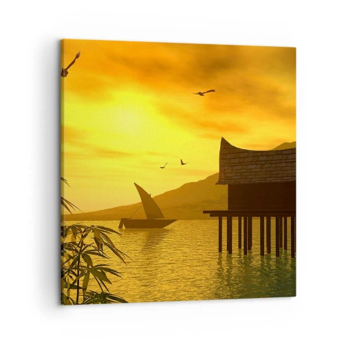 Vászonkép - A vágyott béke - 50x50 cm