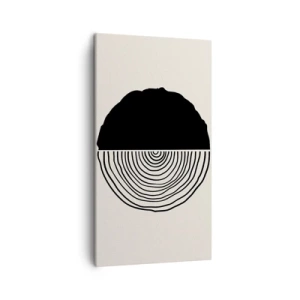 Vászonkép - Fele fele - 45x80 cm