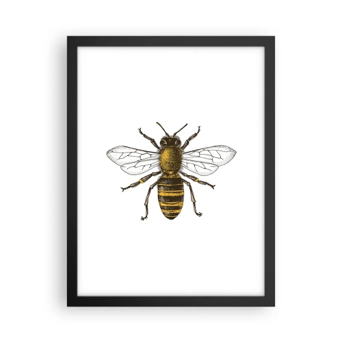 Poszter fehér keretben - Gyönyörű és jó - 30x40 cm