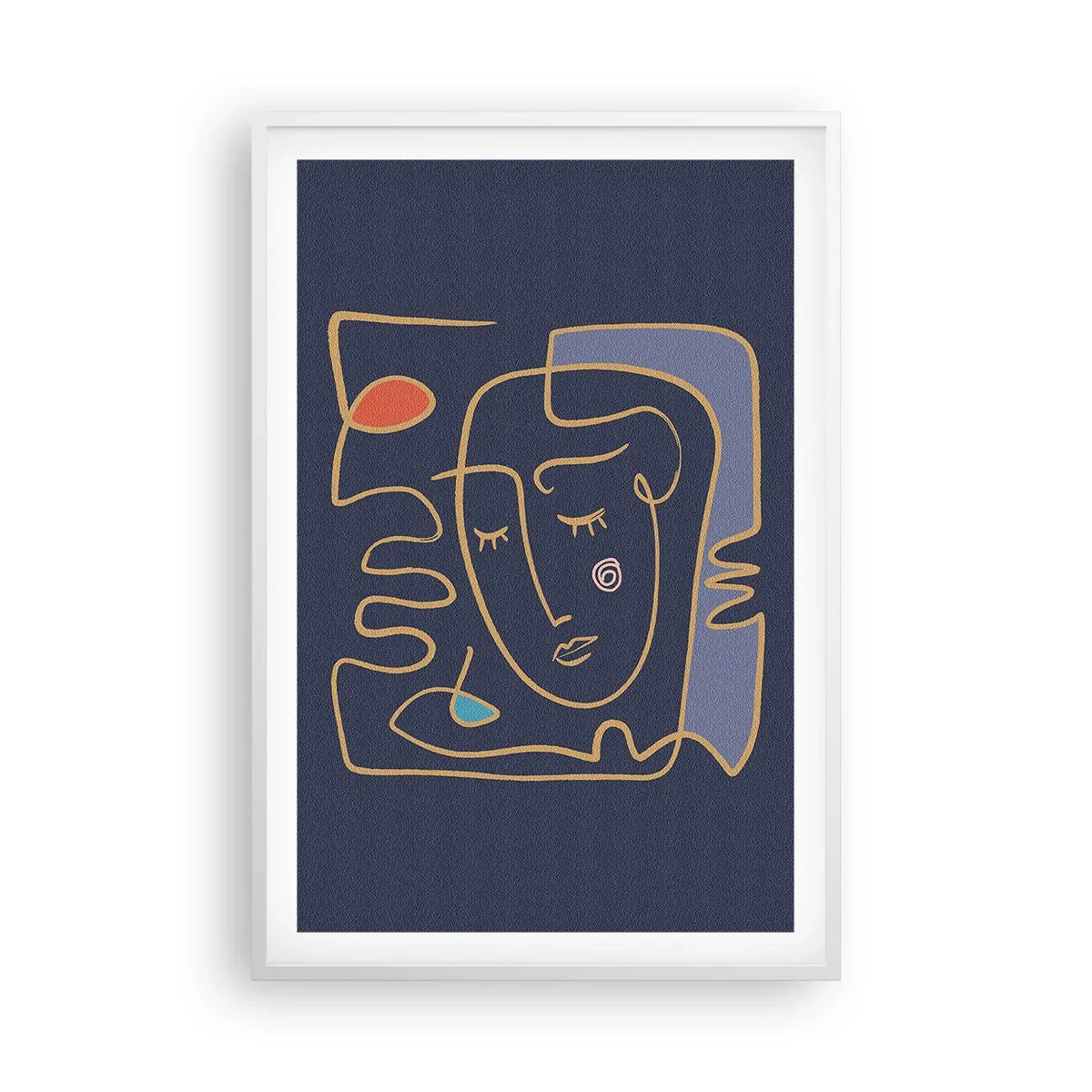 Poszter fekete keretben - Álmodozásban - 61x91 cm