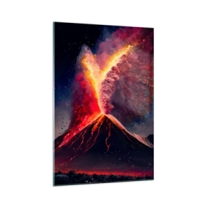 Üveg kép - Szépség és horror - 70x100 cm