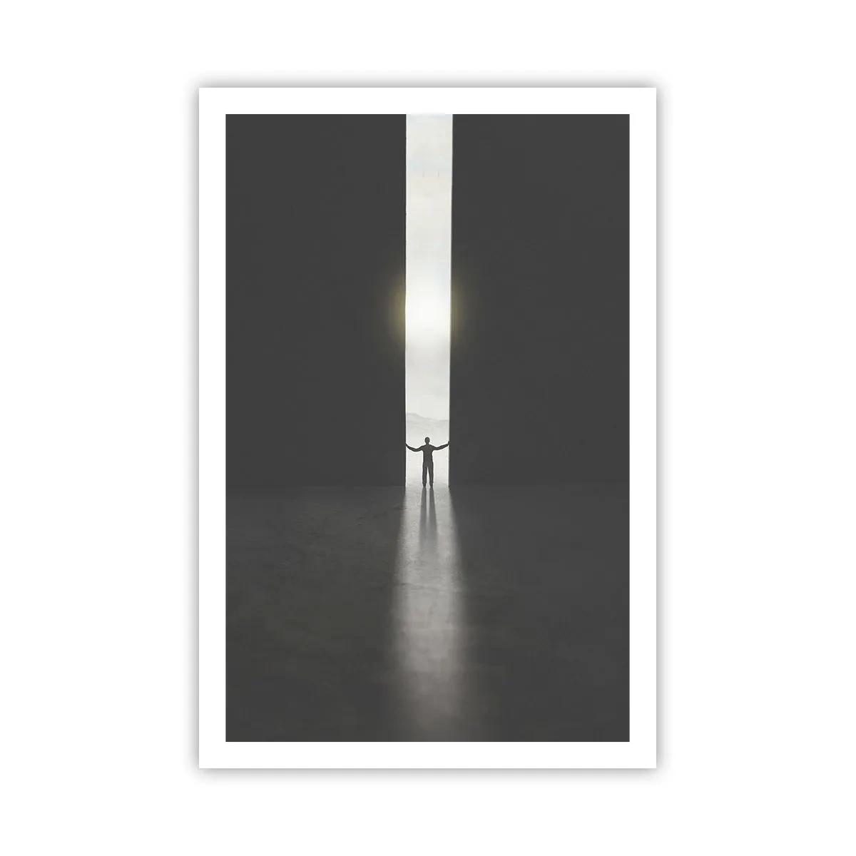 Poszter - Egy lépés a fényes jövő felé - 61x91 cm