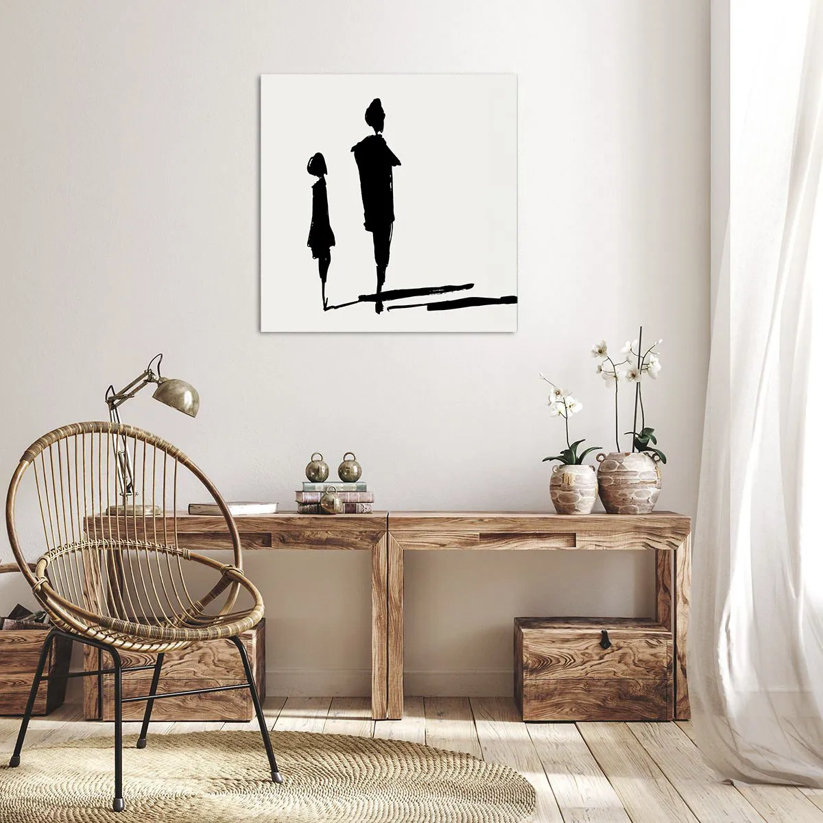 Vászonkép - Biztosan együtt? - 50x50 cm