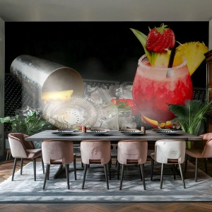 Fotótapéta Premium Sand - Varázsolj ízt - Ital, Koktél, Rázó - 250x175 cm