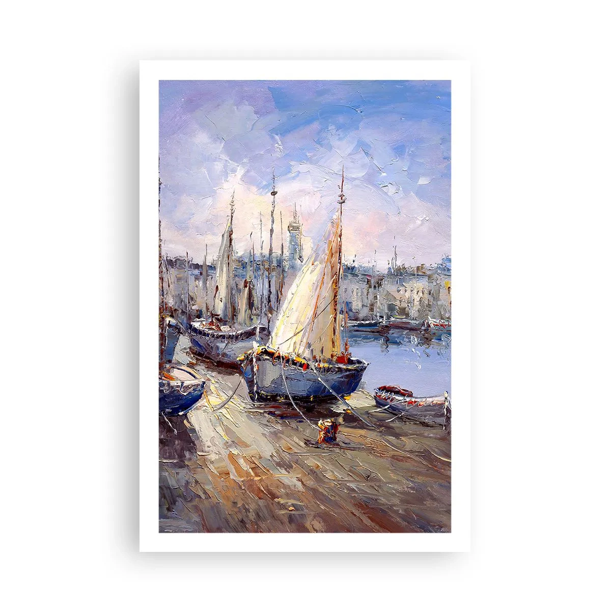 Poszter - Város az öböl mellett - 61x91 cm