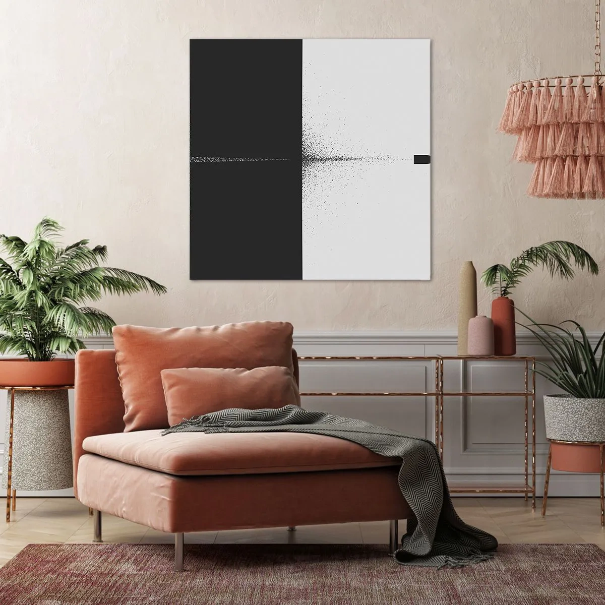 Vászonkép - Egyenesen a cél felé - 50x50 cm