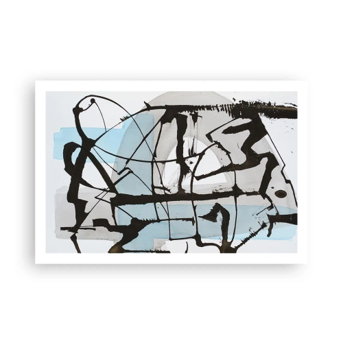 Poszter - Mindennek ellenére kék - 91x61 cm