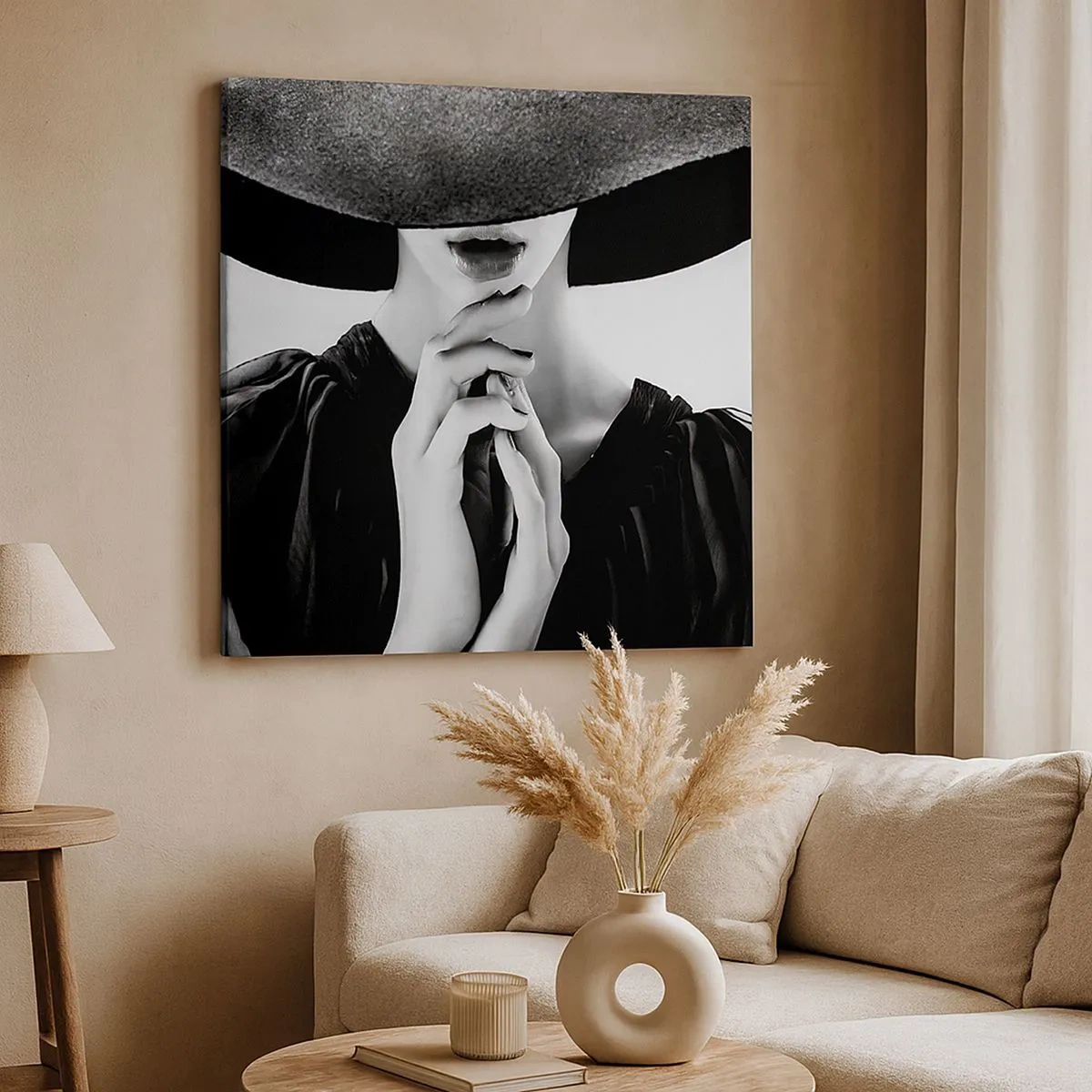 Vászonkép - Rejtett szépség - 30x30 cm