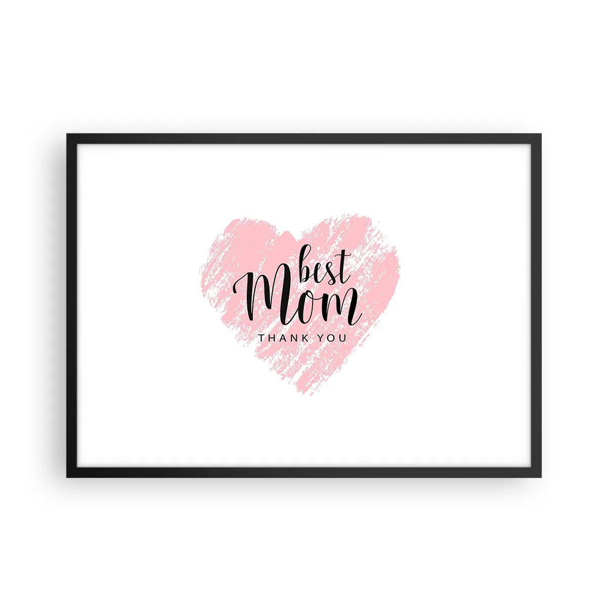 Poszter fehér keretben - Mindig a megfelelő pillanat - 70x50 cm