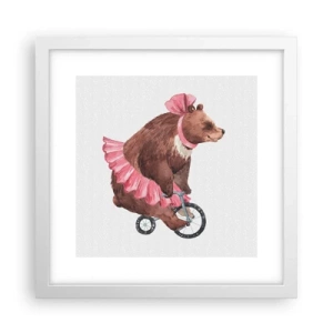 Poszter fekete keretben - Micsoda cirkusz! - 30x30 cm