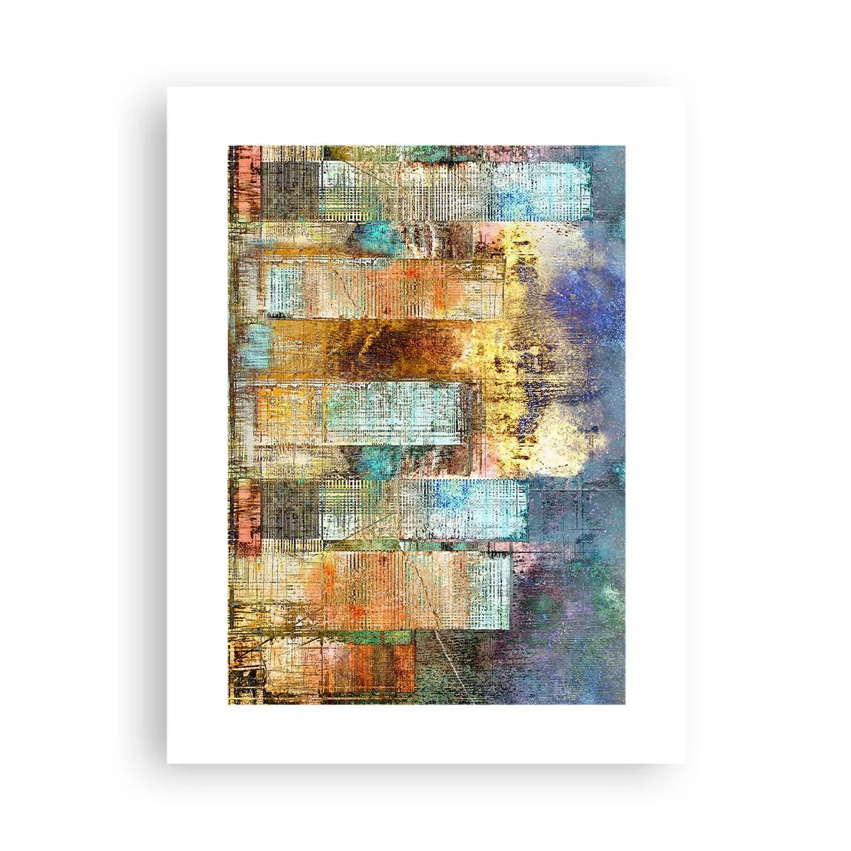 Poszter - Napfényes metropolisz - 30x40 cm