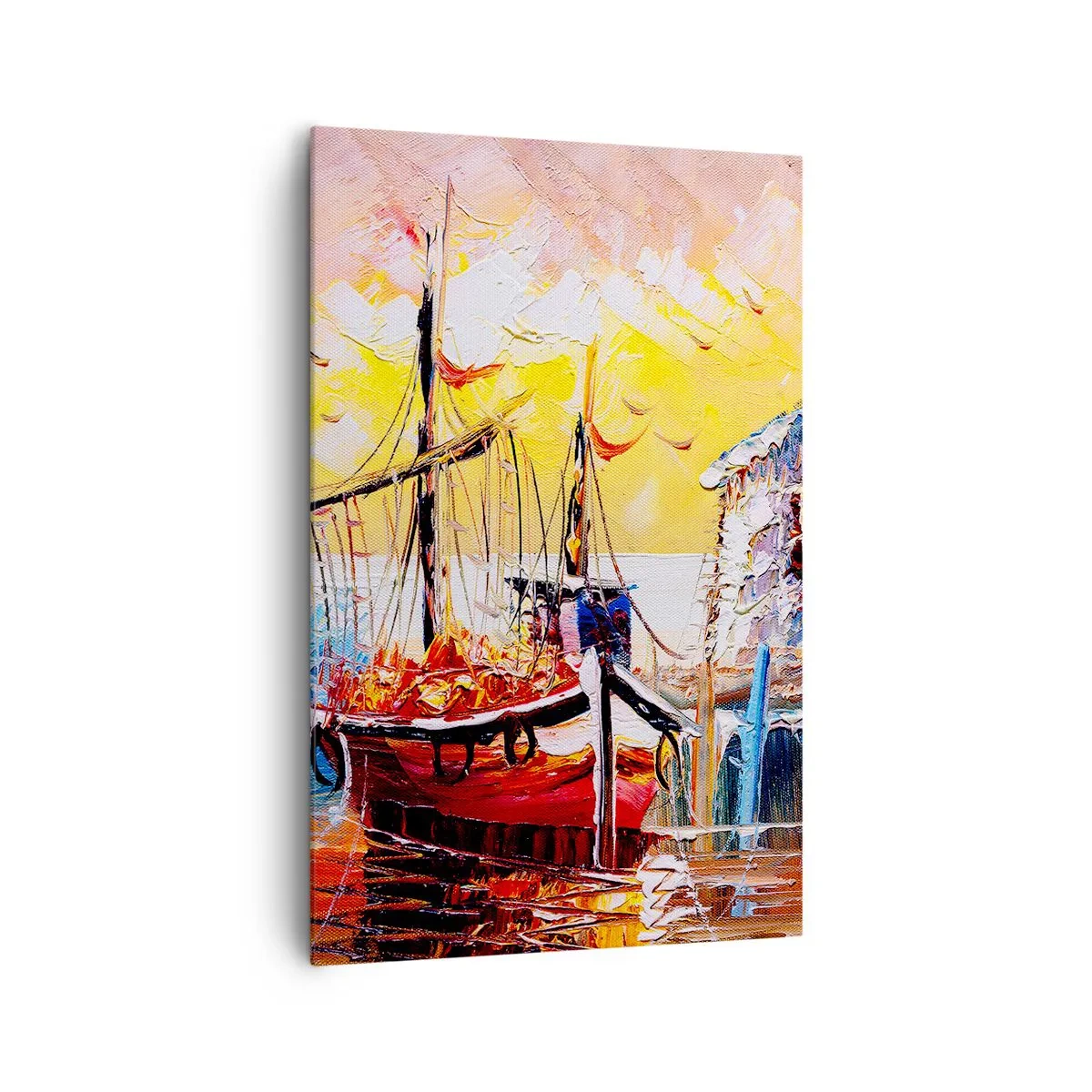 Vászonkép - Boldog visszatérés - 80x120 cm