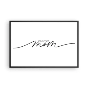 Poszter fehér keretben - Nagy megrázás - 91x61 cm