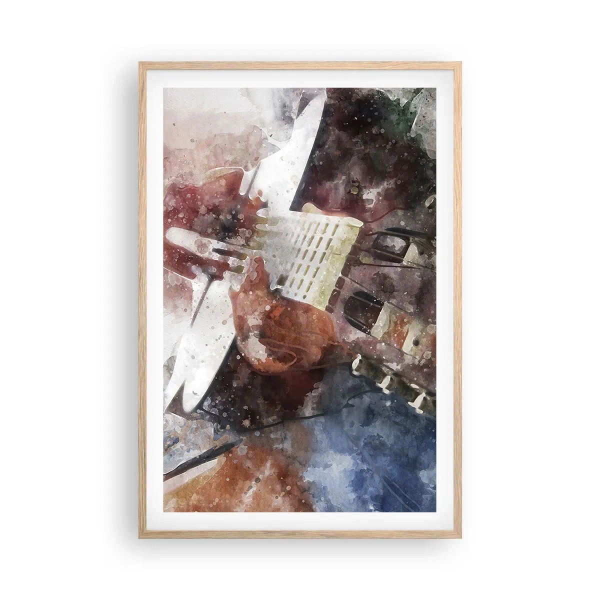 Poszter világos tölgy keretben - És mit gondolsz róla? - 61x91 cm