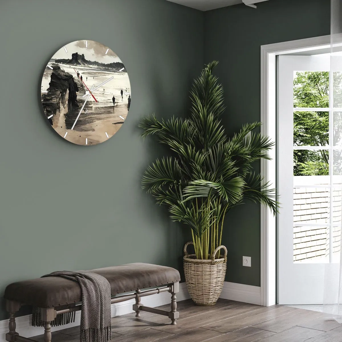 Falióra, Óra - Megidézett - 40x40 cm