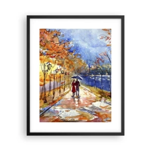 Poszter fehér keretben - Együtt az idő határáig - 40x50 cm