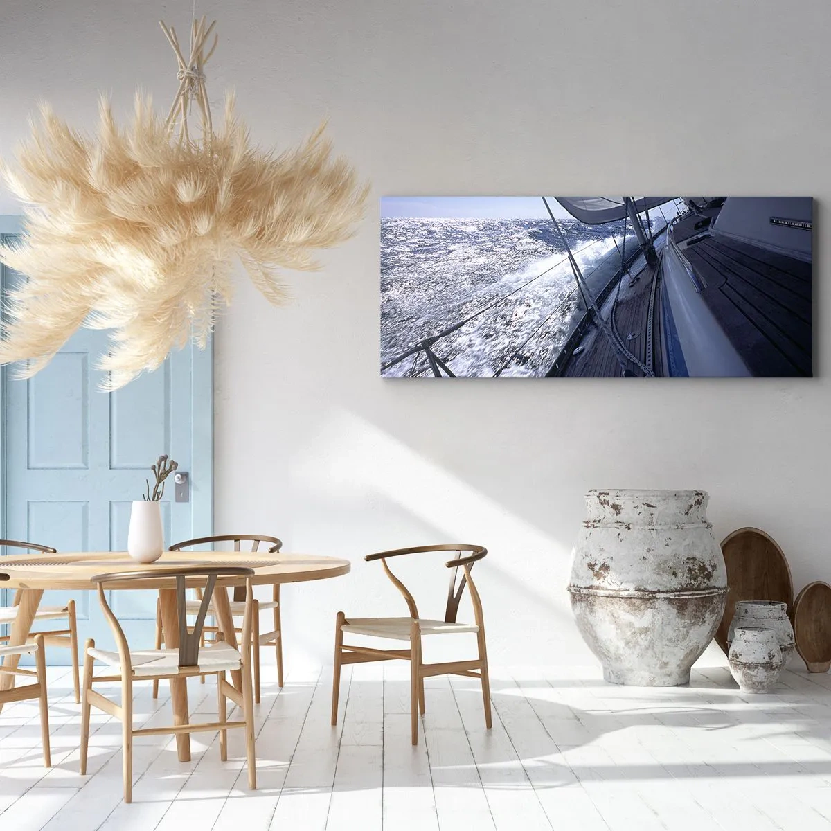 Vászonkép - Tudom, mit jelent madárnak lenni - 160x50 cm