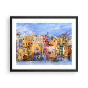 Poszter fehér keretben - Együtt vagyunk - 50x40 cm