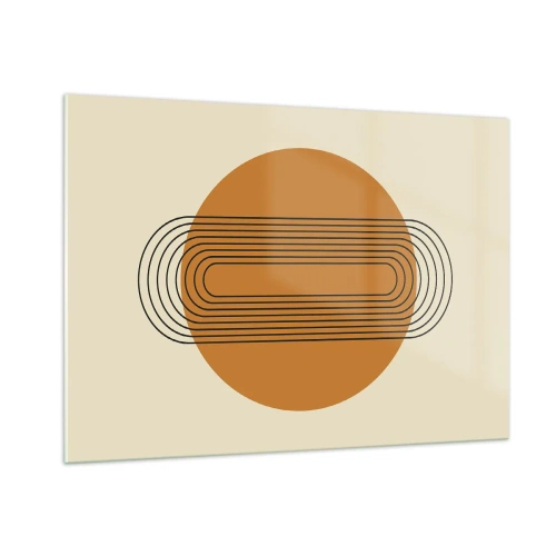 Üveg kép - Tökéletes terv - 100x70 cm