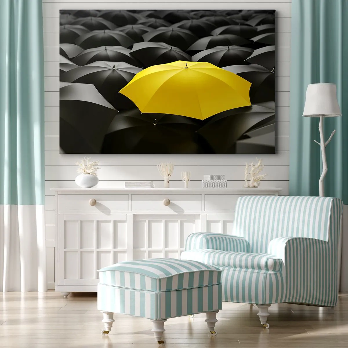 Vászonkép - Viszlát bánat - 120x80 cm