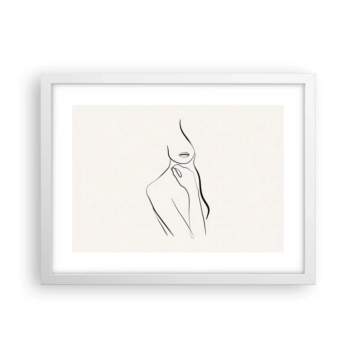 Poszter fekete keretben - A melankólia hulláma - 40x30 cm