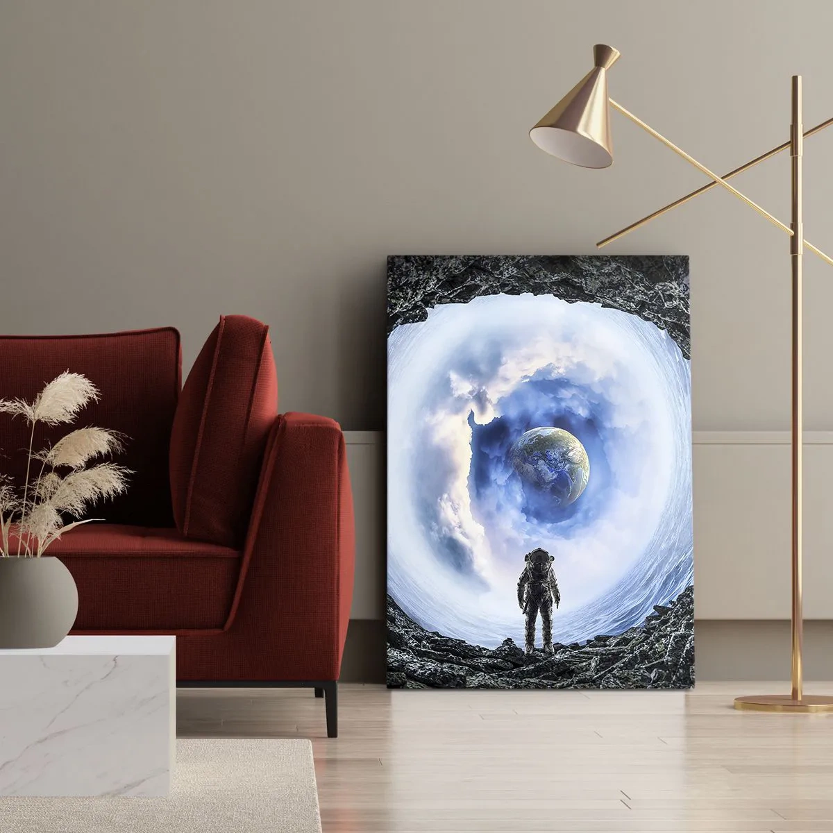 Vászonkép - Nincs messze otthontól - 50x70 cm