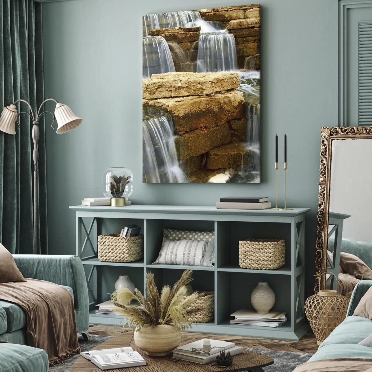 Vászonkép - Lépcső a menybe - 80x120 cm