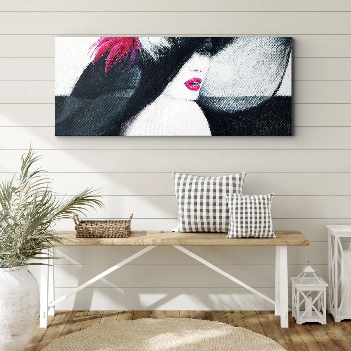 Vászonkép - Mindig titok - 100x40 cm
