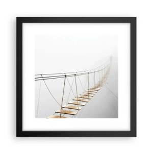 Poszter fehér keretben - Hová vezet? - 30x30 cm