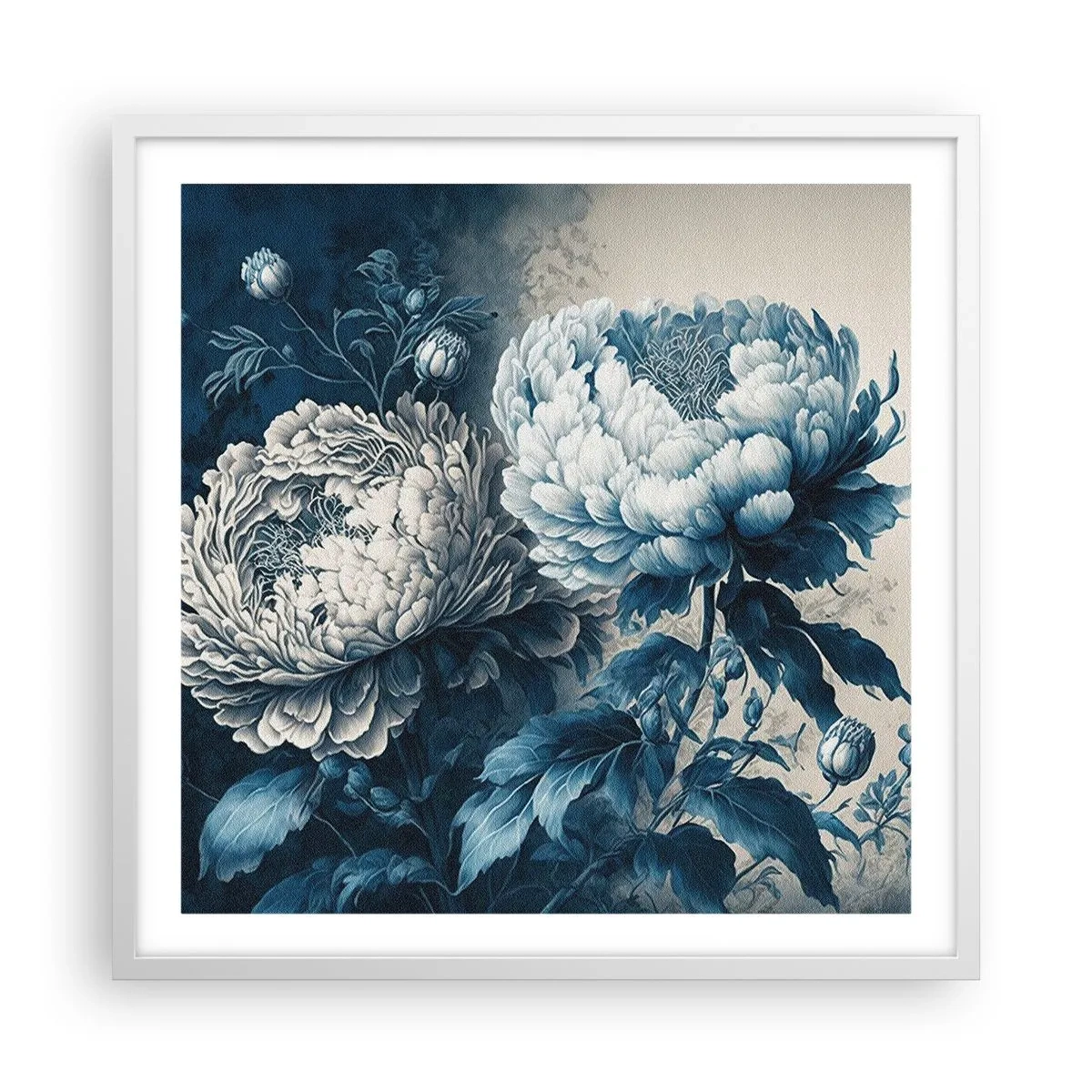 Poszter fekete keretben - Egy jól összeillő pár - 60x60 cm