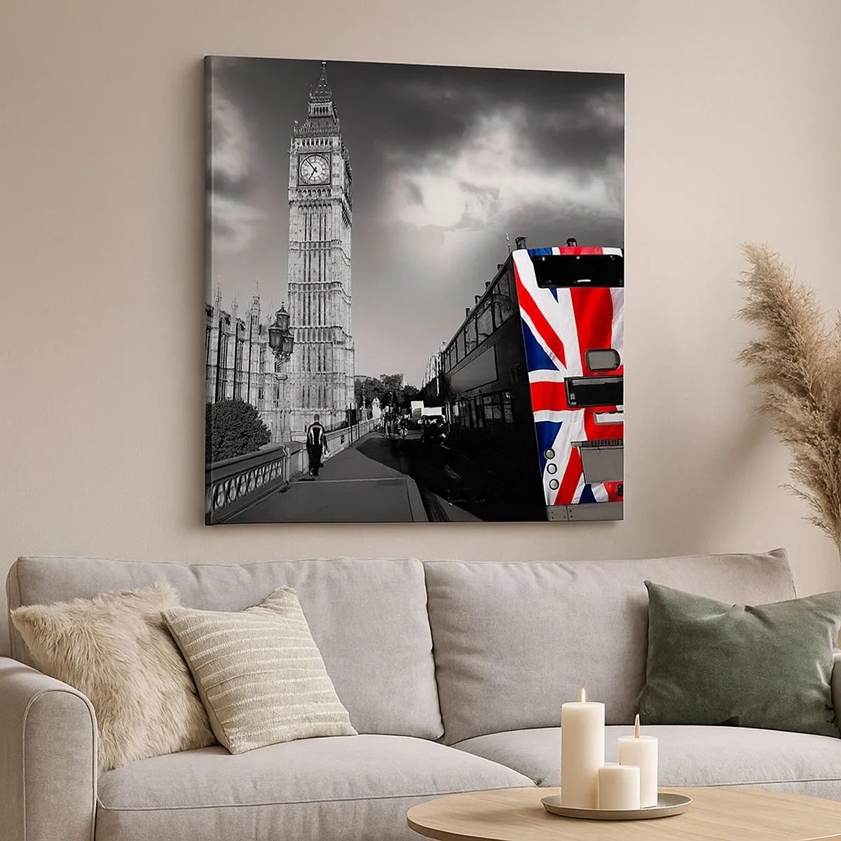 Vászonkép - Büszke és nagy - 30x30 cm