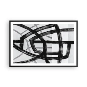 Poszter fehér keretben - Mélység építése - 91x61 cm