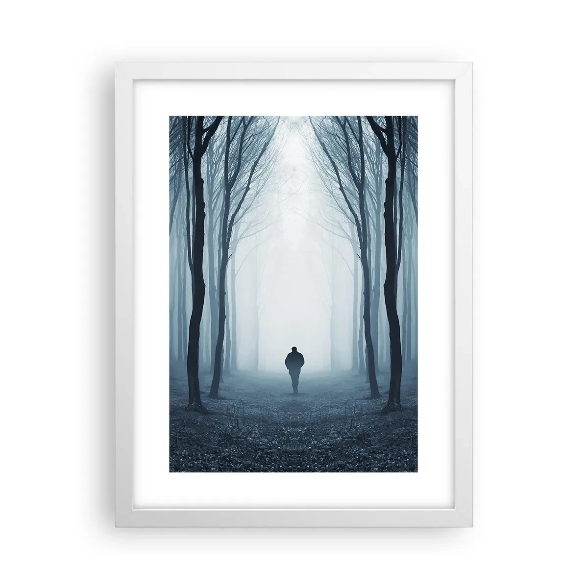 Poszter fekete keretben - És minden egyszerű és világos - 30x40 cm