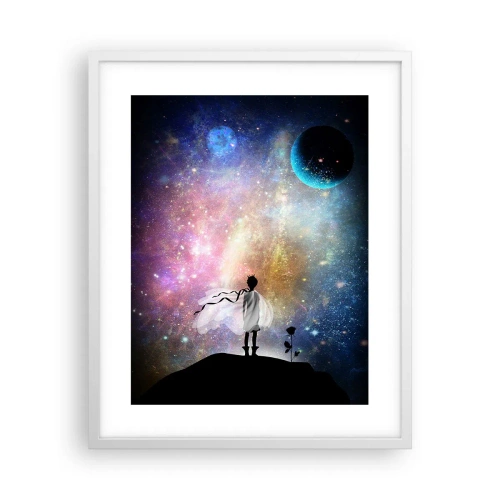 Poszter fekete keretben - Kis herceg - 40x50 cm