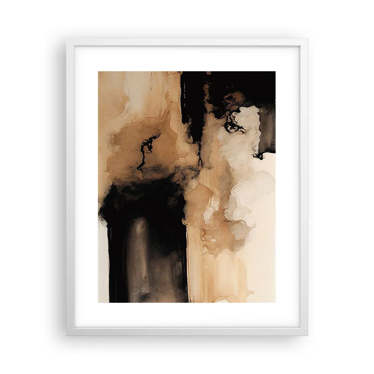 Poszter fekete keretben - Egy érdekes absztrakció - 40x50 cm