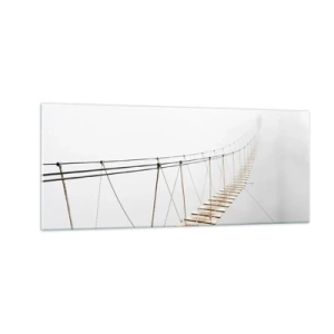 Üveg kép - Hová vezet? - 100x40 cm