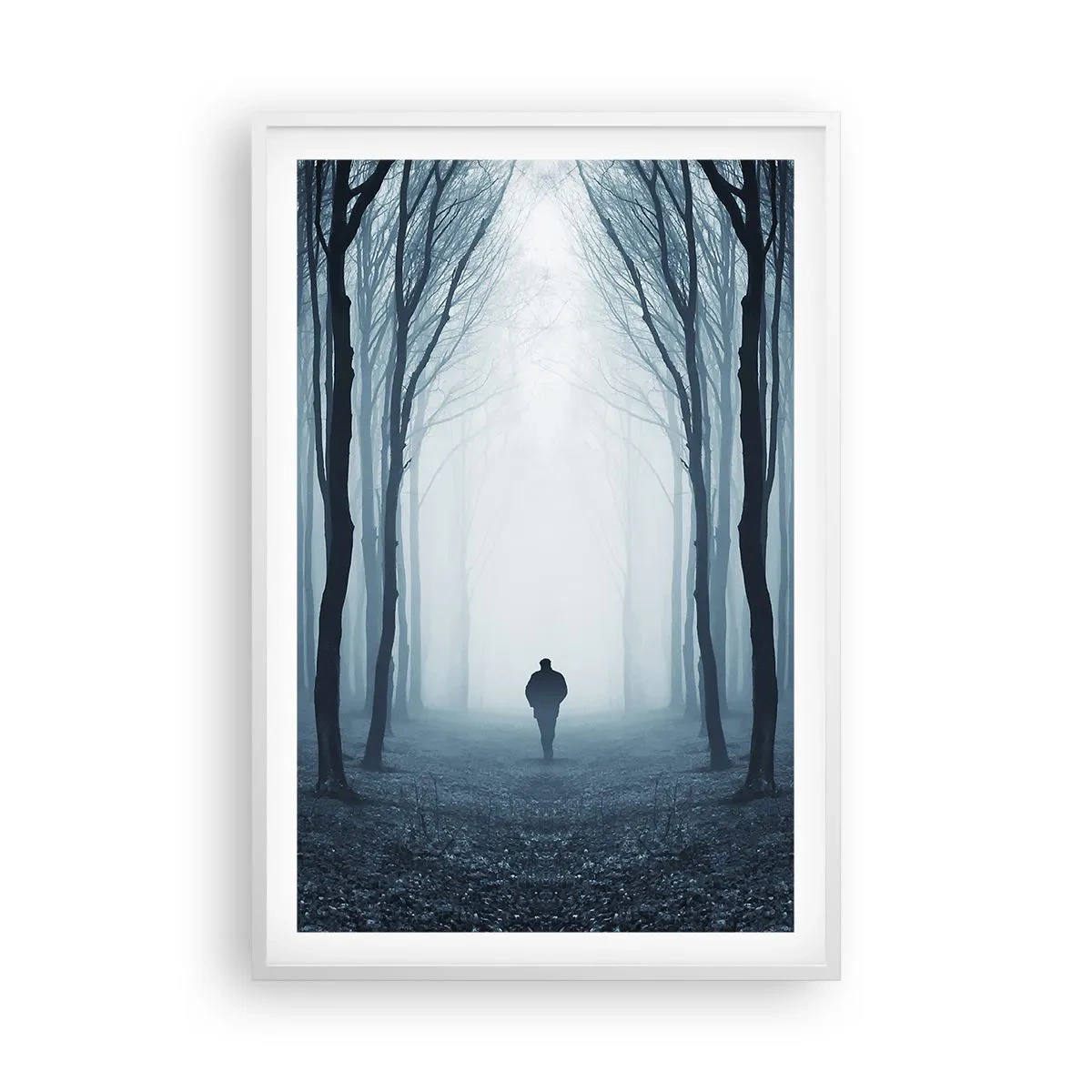 Poszter fekete keretben - És minden egyszerű és világos - 61x91 cm