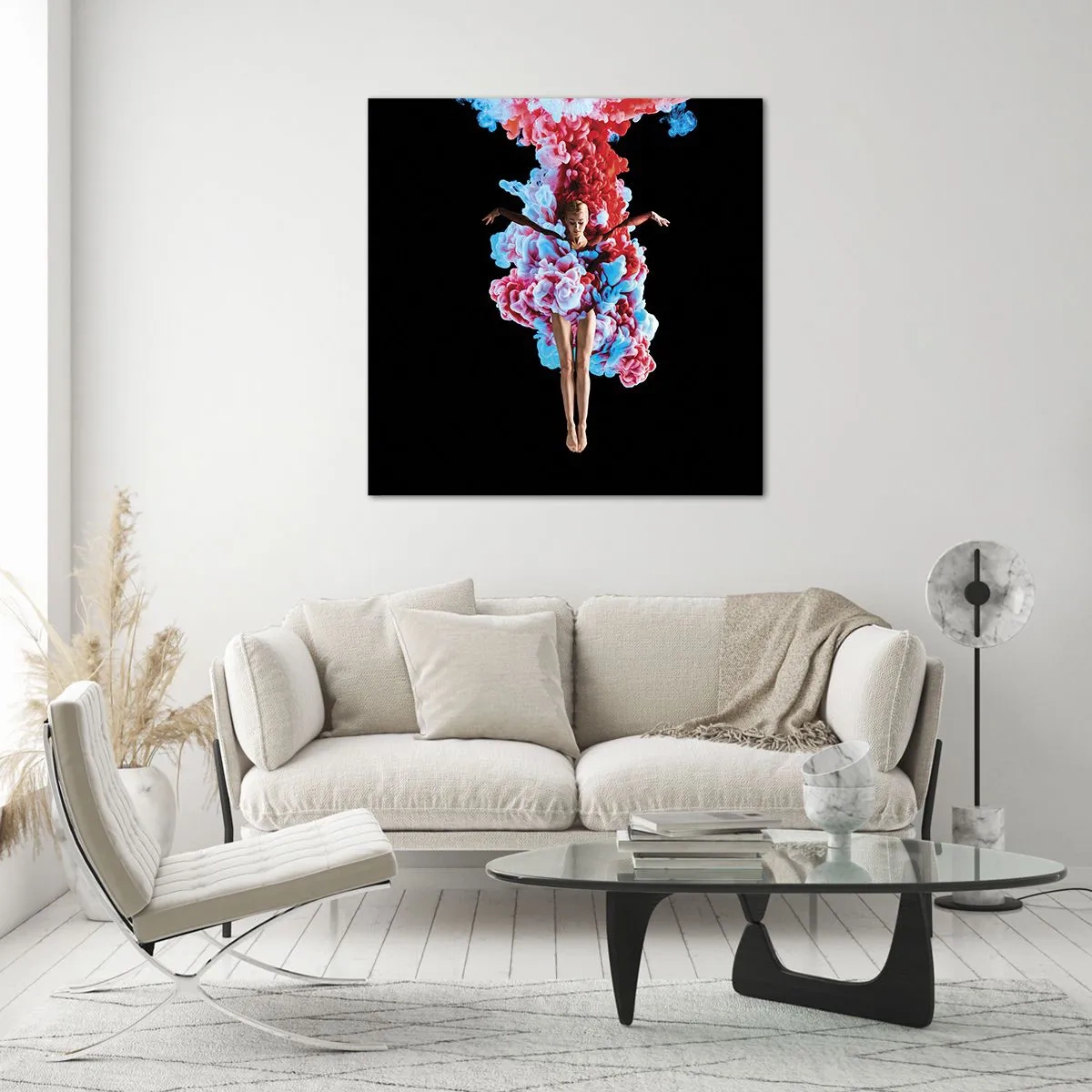 Üveg kép - Teljes virágzásban - 70x70 cm