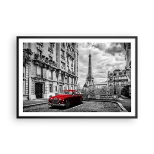 Poszter fehér keretben - Ragadozó a városban - 91x61 cm