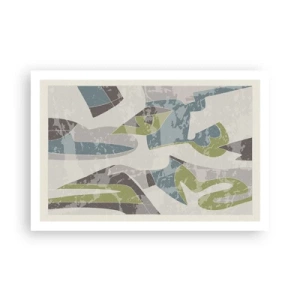 Poszter - Kompozíció üveg mögött - 91x61 cm