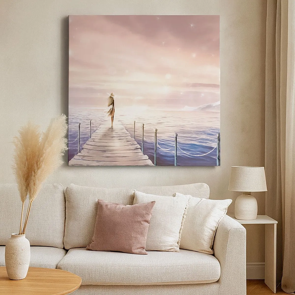 Vászonkép - Egy álom fényében - 30x30 cm