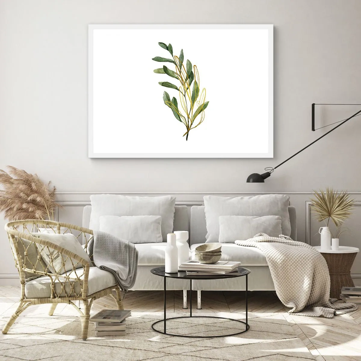 Poszter fekete keretben - Minden, ami jó - 70x50 cm