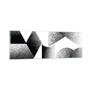 Üveg kép - Szögek és oválisok - 90x30 cm