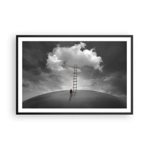 Poszter fehér keretben - Minden lehetséges - 91x61 cm