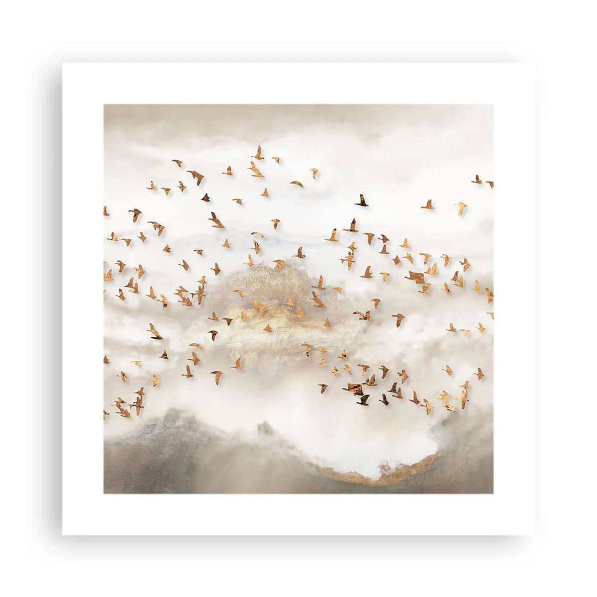 Poszter - Itt az idő... - 40x40 cm