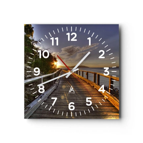 Falióra, Óra - Menj, menj a nap felé - 30x30 cm