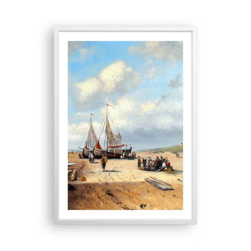 Poszter fekete keretben - Egy sikeres fogás után - 50x70 cm